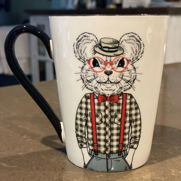 Signature Houseware Hipster Mouse Mug - Picture 2 of 5